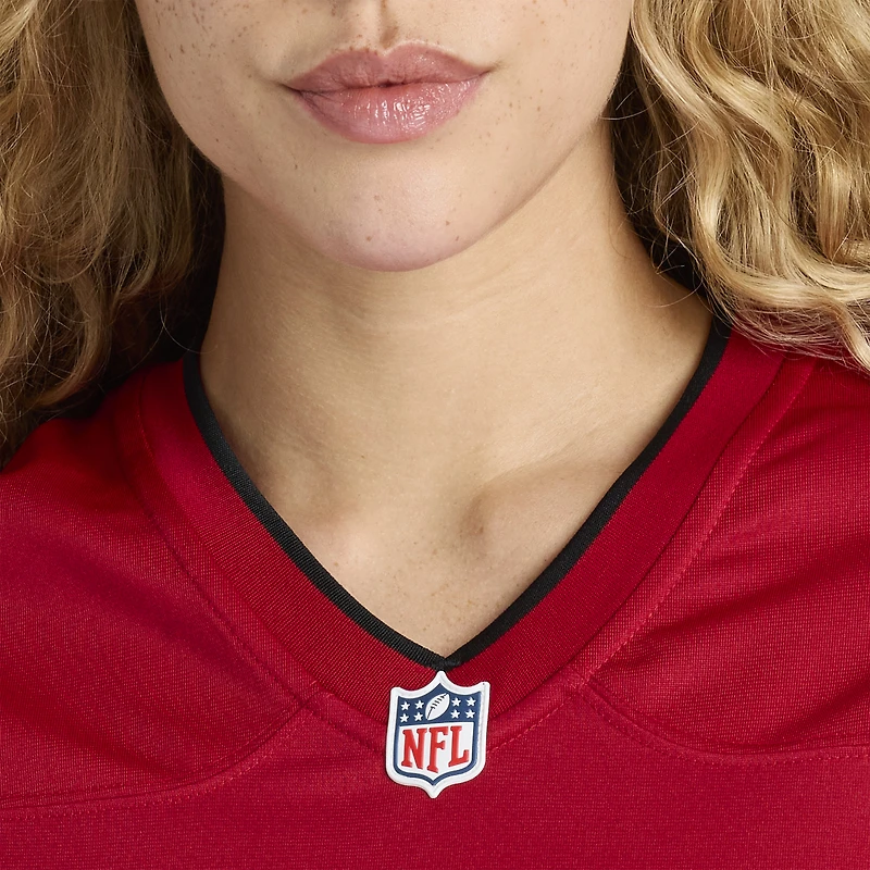 Women's Nike Benton Whitley  Red Tampa Bay Buccaneers Team Game Jersey