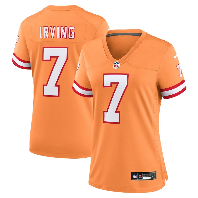 Women's Nike Bucky Irving Orange Tampa Bay Buccaneers Alternate Game Jersey