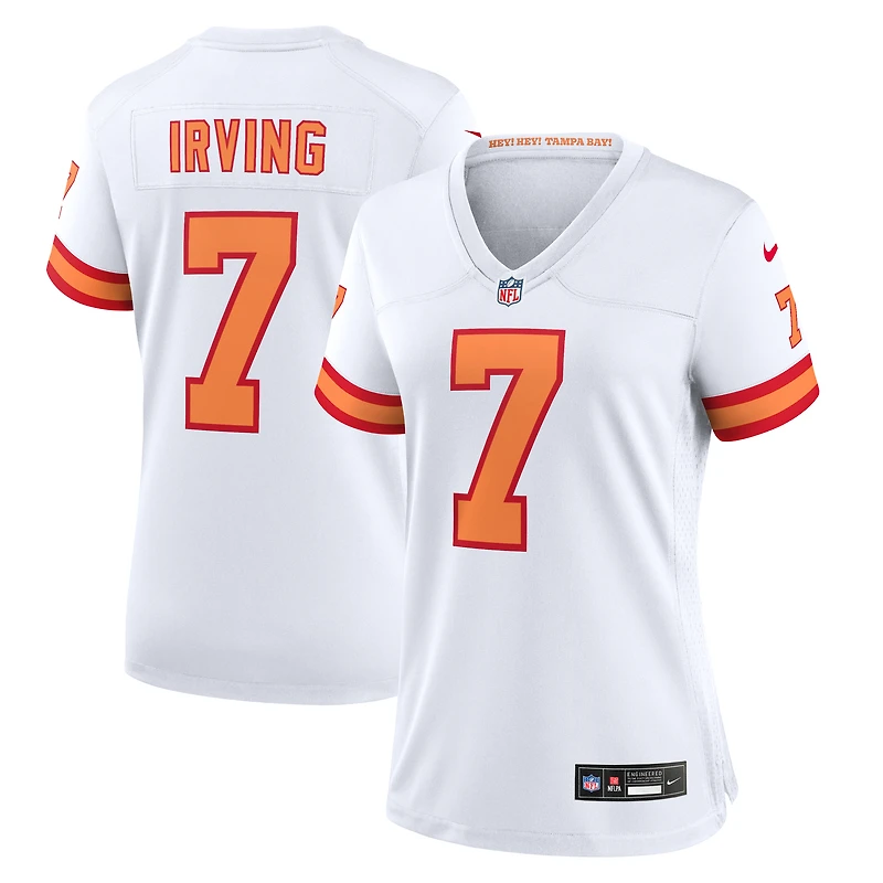 Women's Nike Bucky Irving White '76 Tampa Bay Buccaneers  Game Jersey