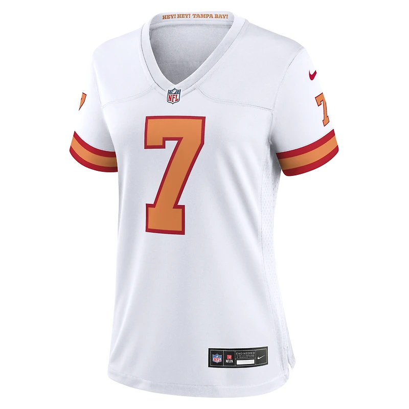 Women's Nike Bucky Irving White '76 Tampa Bay Buccaneers  Game Jersey