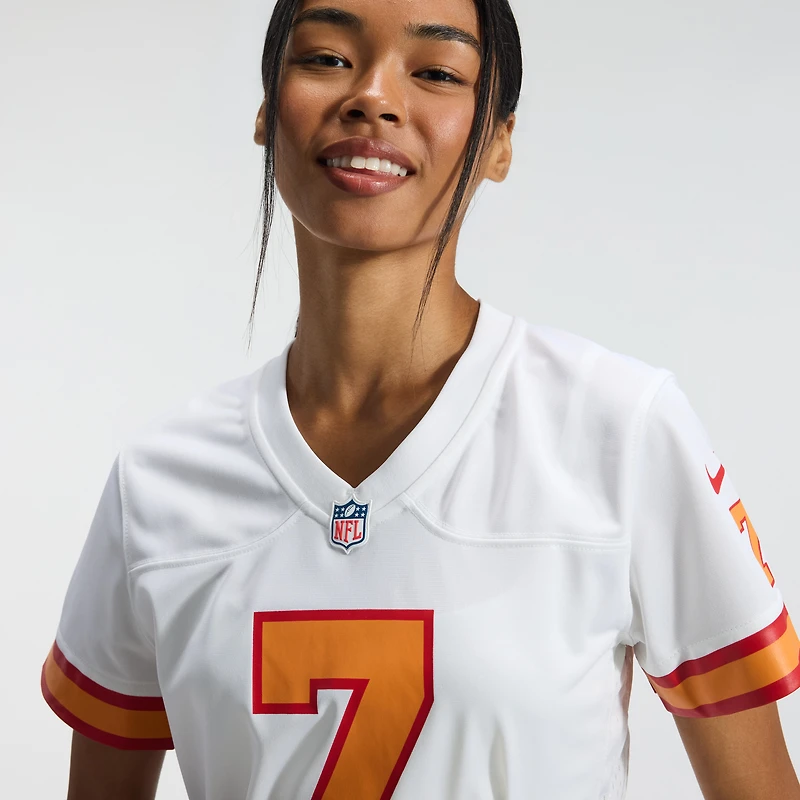 Women's Nike Bucky Irving White '76 Tampa Bay Buccaneers  Game Jersey