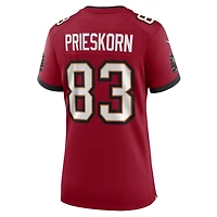Women's Nike Caden Prieskorn  Red Tampa Bay Buccaneers Team Game Jersey