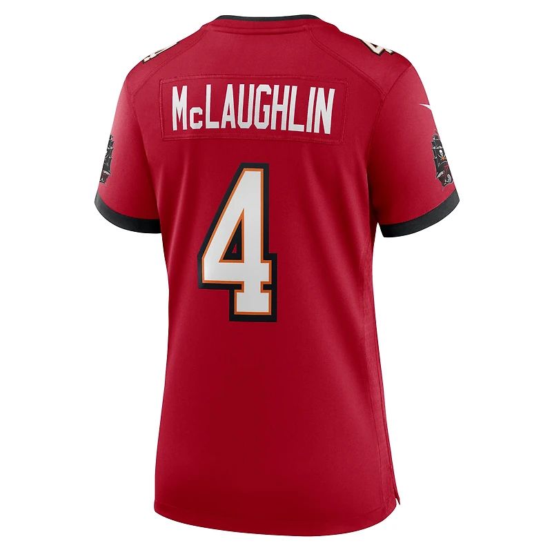 Women's Nike Chase McLaughlin Red Tampa Bay Buccaneers Game Player Jersey