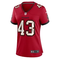Women's Nike Chris Braswell  Red Tampa Bay Buccaneers Team Game Jersey