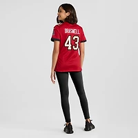 Women's Nike Chris Braswell  Red Tampa Bay Buccaneers Team Game Jersey