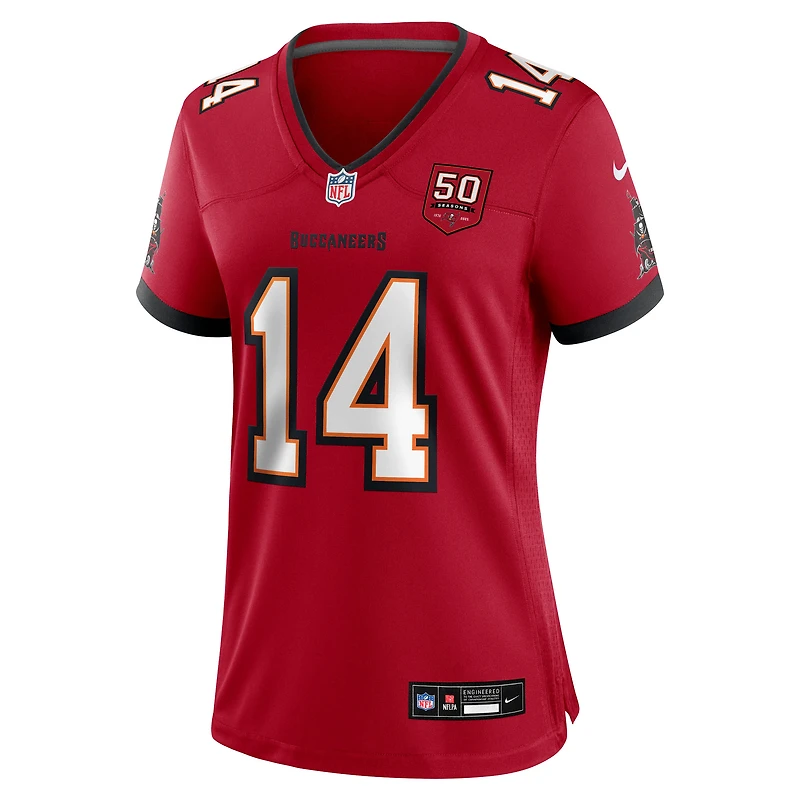 Women's Nike Chris Godwin Jr. Red Tampa Bay Buccaneers 50th Season Team Game Jersey