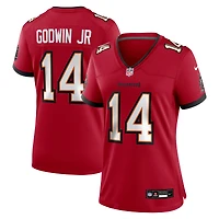 Maillot Nike Chris Godwin Jr. rouge pour femme des Tampa Bay Buccaneers