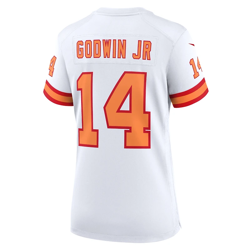 Women's Nike Chris Godwin Jr. White '76 Tampa Bay Buccaneers 50th Season Game Jersey