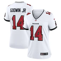 Maillot Nike Chris Godwin Jr. blanc pour femme des Tampa Bay Buccaneers
