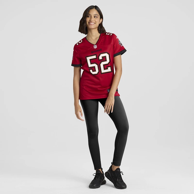 Women's Nike Christian Rozeboom Red Tampa Bay Buccaneers Team Game Jersey