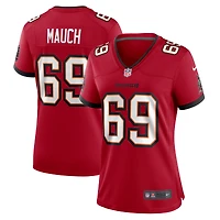Women's Nike Cody Mauch  Red Tampa Bay Buccaneers Game Jersey
