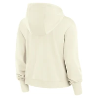 Women's Nike Cream Tampa Bay Buccaneers Historic Performance Pullover Hoodie