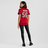 Women's Nike Desmond Watson  Red Tampa Bay Buccaneers Team Game Jersey