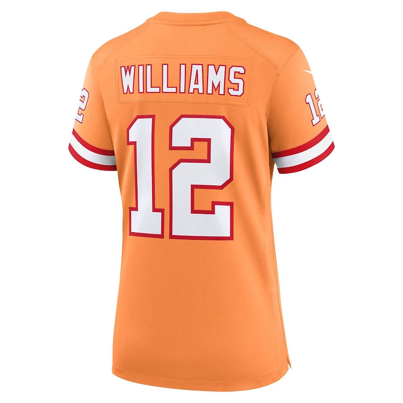 Maillot Nike Doug Williams Creamsicle pour femme, 50e match de la saison des Tampa Bay Buccaneers