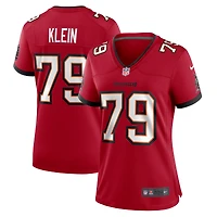 Maillot de match Nike Elijah Klein pour femme, rouge, Tampa Bay Buccaneers