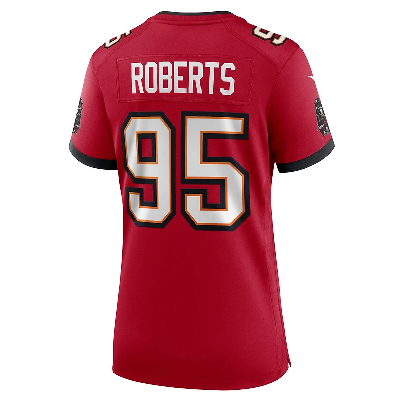 Maillot Nike Elijah Roberts rouge pour femme des Tampa Bay Buccaneers