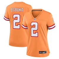 Women's Nike Emeka Egbuka  Creamsicle Tampa Bay Buccaneers Alternate 2 Game Jersey