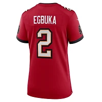 Women's Nike Emeka Egbuka  Red Tampa Bay Buccaneers Team Game Jersey