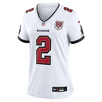Maillot de match la 50e saison des Buccaneers Tampa Bay Nike Emeka Egbuka pour femme, blanc