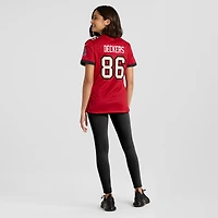 Women's Nike Evan Deckers  Red Tampa Bay Buccaneers Team Game Jersey