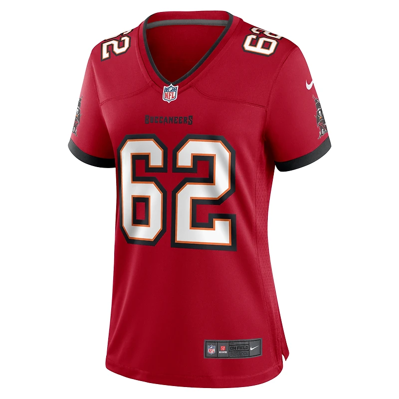 Women's Nike Graham Barton  Red Tampa Bay Buccaneers Game Jersey