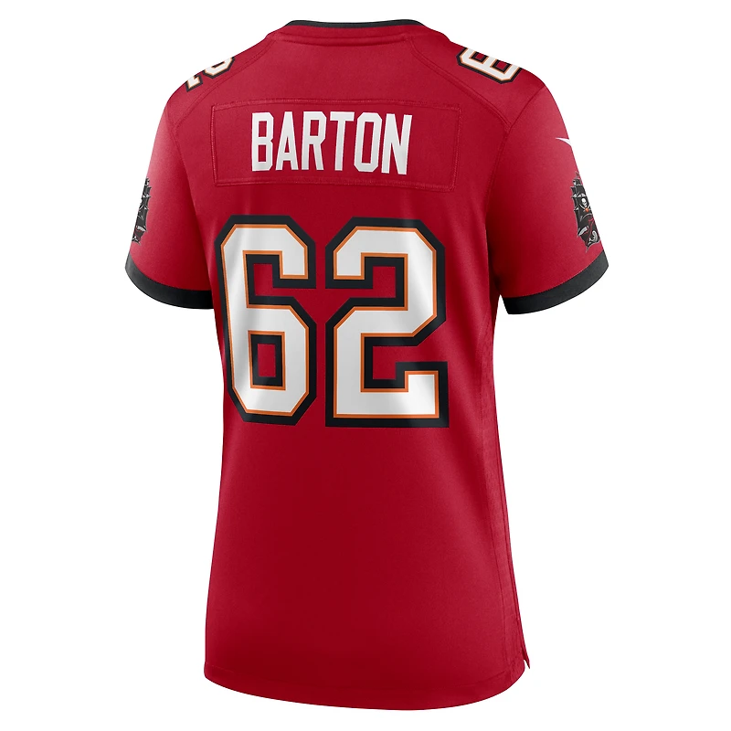 Women's Nike Graham Barton  Red Tampa Bay Buccaneers Game Jersey