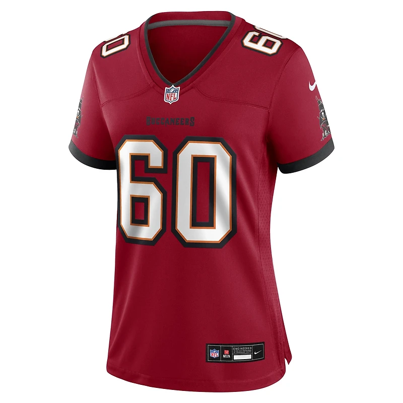 Women's Nike Haggai Ndubuisi Red Tampa Bay Buccaneers Team Game Jersey