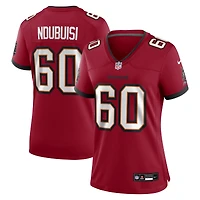 Maillot de match Nike Haggai Ndubuisi rouge des Buccaneers Tampa Bay pour femmes