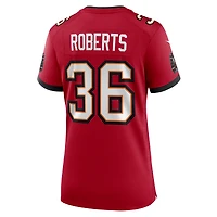 Maillot Nike J. Roberts rouge pour femme, équipe des Buccaneers de Tampa Bay