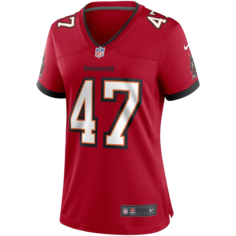 Maillot de joueur retraité Nike John Lynch pour femme des Tampa Bay Buccaneers Game, rouge
