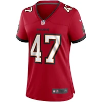 Maillot de joueur retraité Nike John Lynch pour femme des Tampa Bay Buccaneers Game, rouge