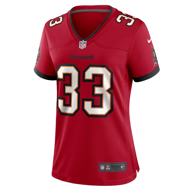 Women's Nike José Ramírez  Red Tampa Bay Buccaneers Team Game Jersey