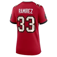 Women's Nike José Ramírez  Red Tampa Bay Buccaneers Team Game Jersey