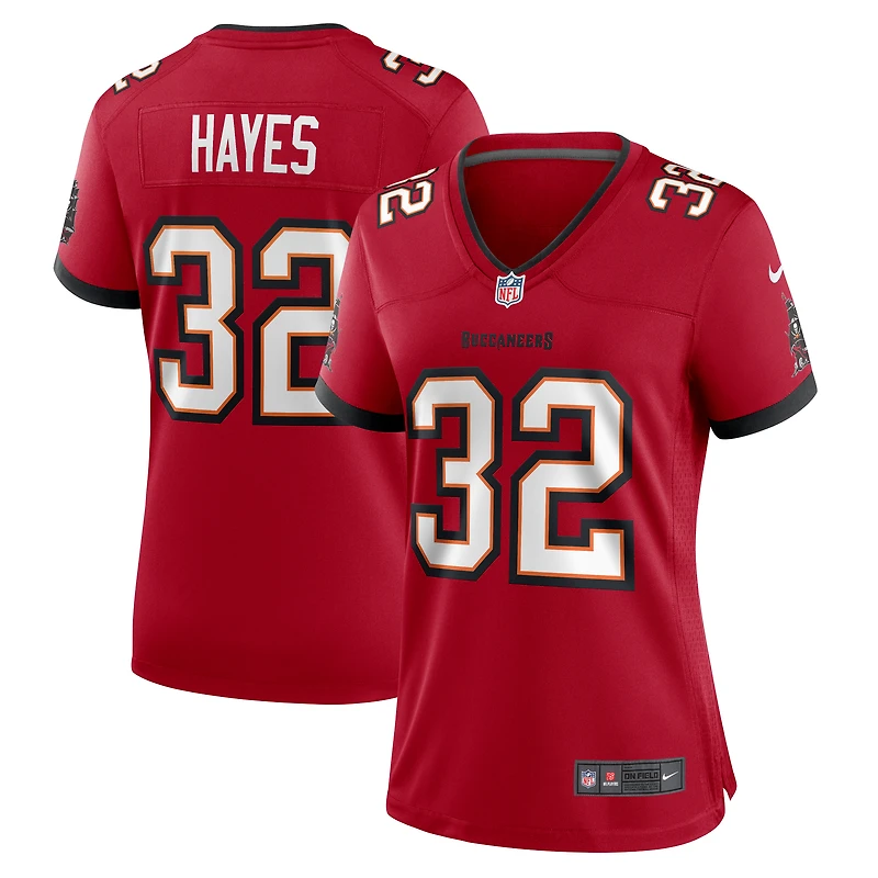 Maillot de match Nike rouge Tampa Bay Buccaneers pour femme