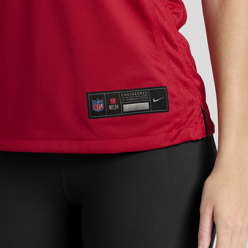 Women's Nike JT Gray  Red Tampa Bay Buccaneers Team Game Jersey