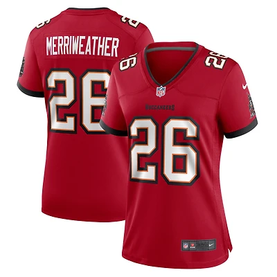 Women's Nike Kaevon Merriweather Red Tampa Bay Buccaneers Game Jersey