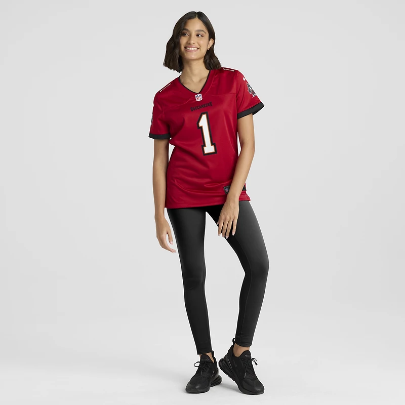 Maillot de match Nike Kenneth Gainwell rouge des Buccaneers Tampa Bay pour femmes