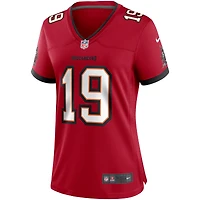Women's Nike Keyshawn Johnson Red Tampa Bay Buccaneers Game Retired Player Jersey