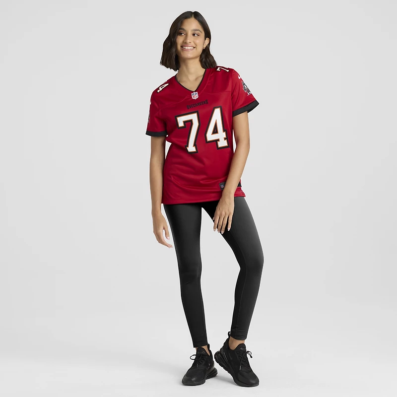 Women's Nike Marshall Foerner Red Tampa Bay Buccaneers Team Game Jersey