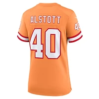 Maillot Nike Mike Alstott pour femme Orange Tampa Bay Buccaneers Throwback Game