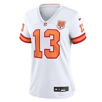 Women's Nike Mike Evans White '76 Tampa Bay Buccaneers 50th Season Game Jersey