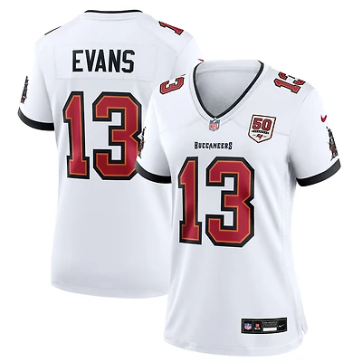 Women's Nike Mike Evans White Tampa Bay Buccaneers 50th Season Game Jersey