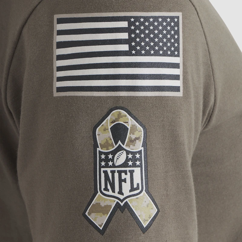 T-shirt Nike Olive Tampa Bay Buccaneers 2025 Salute to Service pour femme