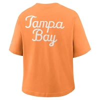 T-shirt Nike orange Tampa Bay Buccaneers Rewind pour femme