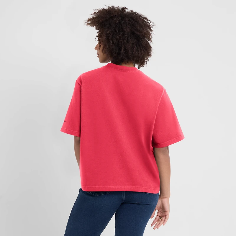 Women's Nike Red Tampa Bay Buccaneers Glory Arch Boxy T-Shirt