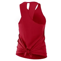 Women's Nike Red Tampa Bay Buccaneers  Open-Back Crisscross Dri-FIT Tank Top