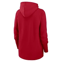 Sweat à capuche et manches raglan Nike Tampa Bay Buccaneers Primetime rouge pour femme