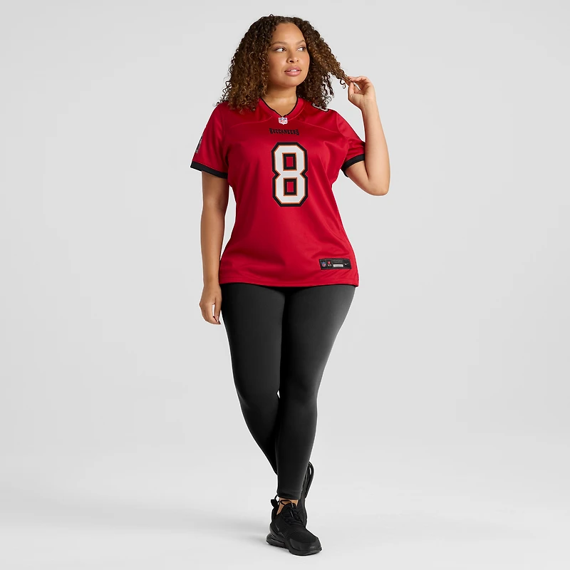 Women's Nike SirVocea Dennis Red Tampa Bay Buccaneers Game Jersey