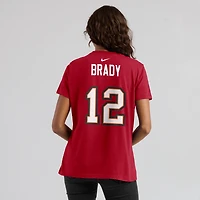 Women's Nike Tom Brady Tampa Bay Buccaneers Name & Number T-Shirt
