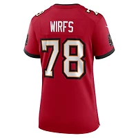 Women's Nike Tristan Wirfs  Red Tampa Bay Buccaneers Team Game Jersey